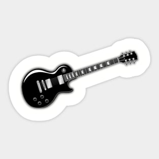 Electric Guitar Sticker